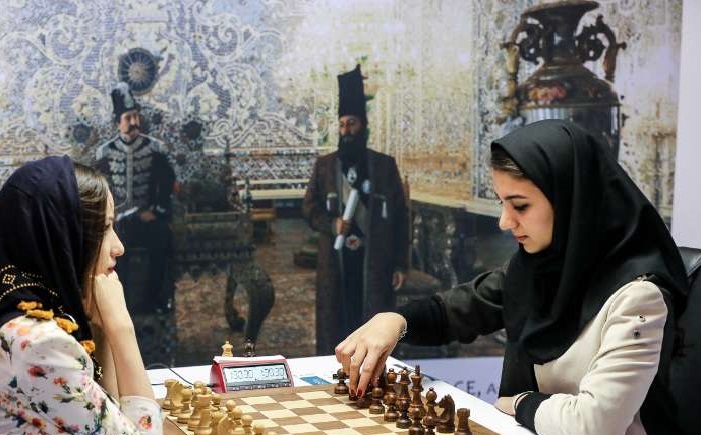 گزارش تصویری از اولین روز مسابقات جهانی شطرنج