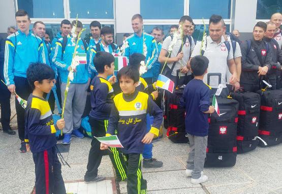 تیم‌های اروپایی وارد بوشهر شدند+عکس