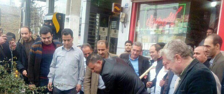 برانکو و دایی درخت کاشتند+عکس