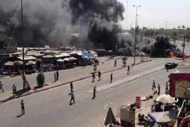انفجار خودرو بمب گذاری شده در ورودی الرمادی