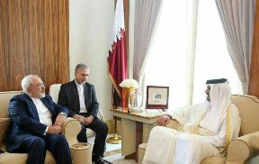 ظریف و امیر قطر دیدار و گفتوگو کردند