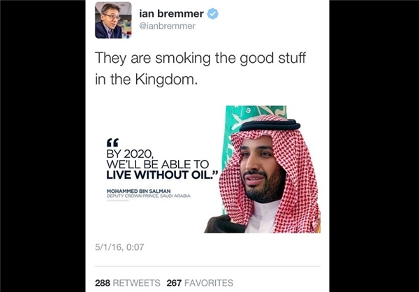 یان برمر: سعودی‌ها جنس خوبی می‌زنند