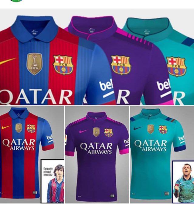 سه رنگ لباس فصل آینده بارسلونا