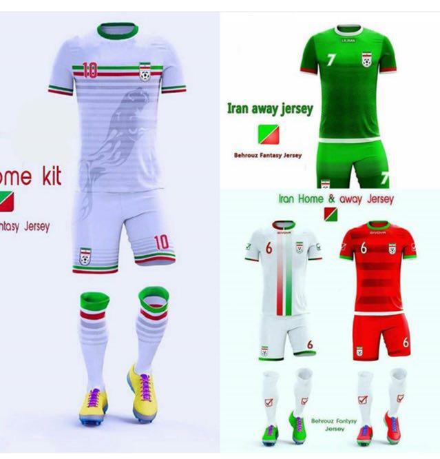 طرح های زیبایی که برای پیراهن تیم ملی رد شد!