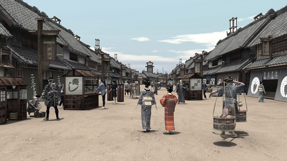 راهب ژاپنی که توکیوی عصر فئودال را در واقعیت مجازی بازسازی میکند