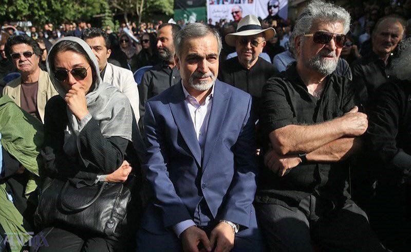 برادر روحانی و هدیه تهرانی در یک قاب برادر روحانی و هدیه تهرانی در یک قاب