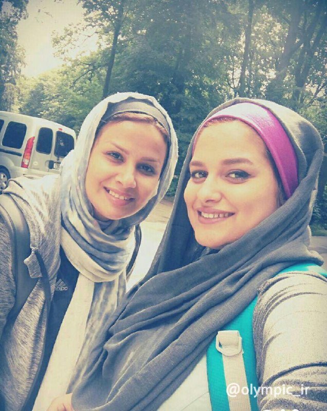 سلفی جالب دو بانوی المپیکی ایران سلفی جالب دو بانوی المپیکی ایران