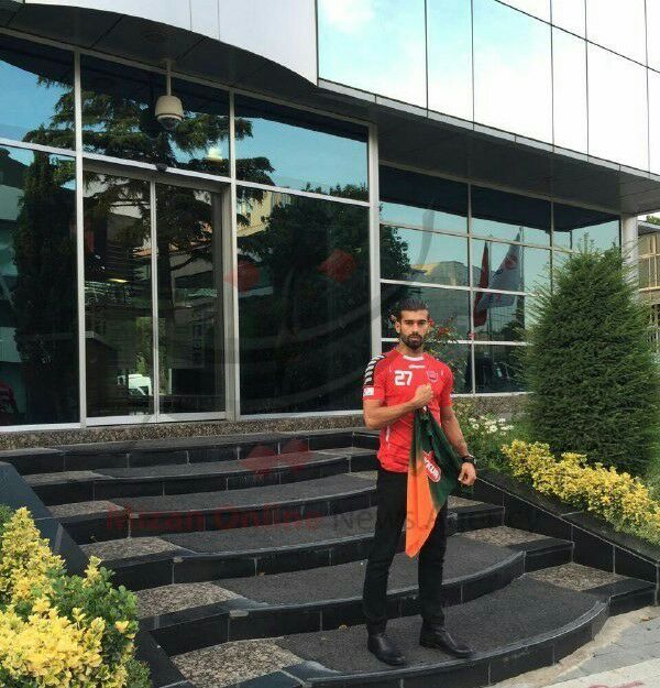عکس عجیب از رضائیان بعد از قرارداد با تیم ترکیه&zwnj;ای