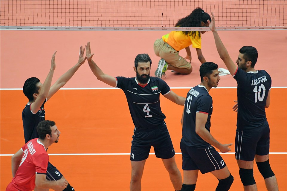 گزارش تصویری تابناک از والیبال روسیه 3 - ایران 0