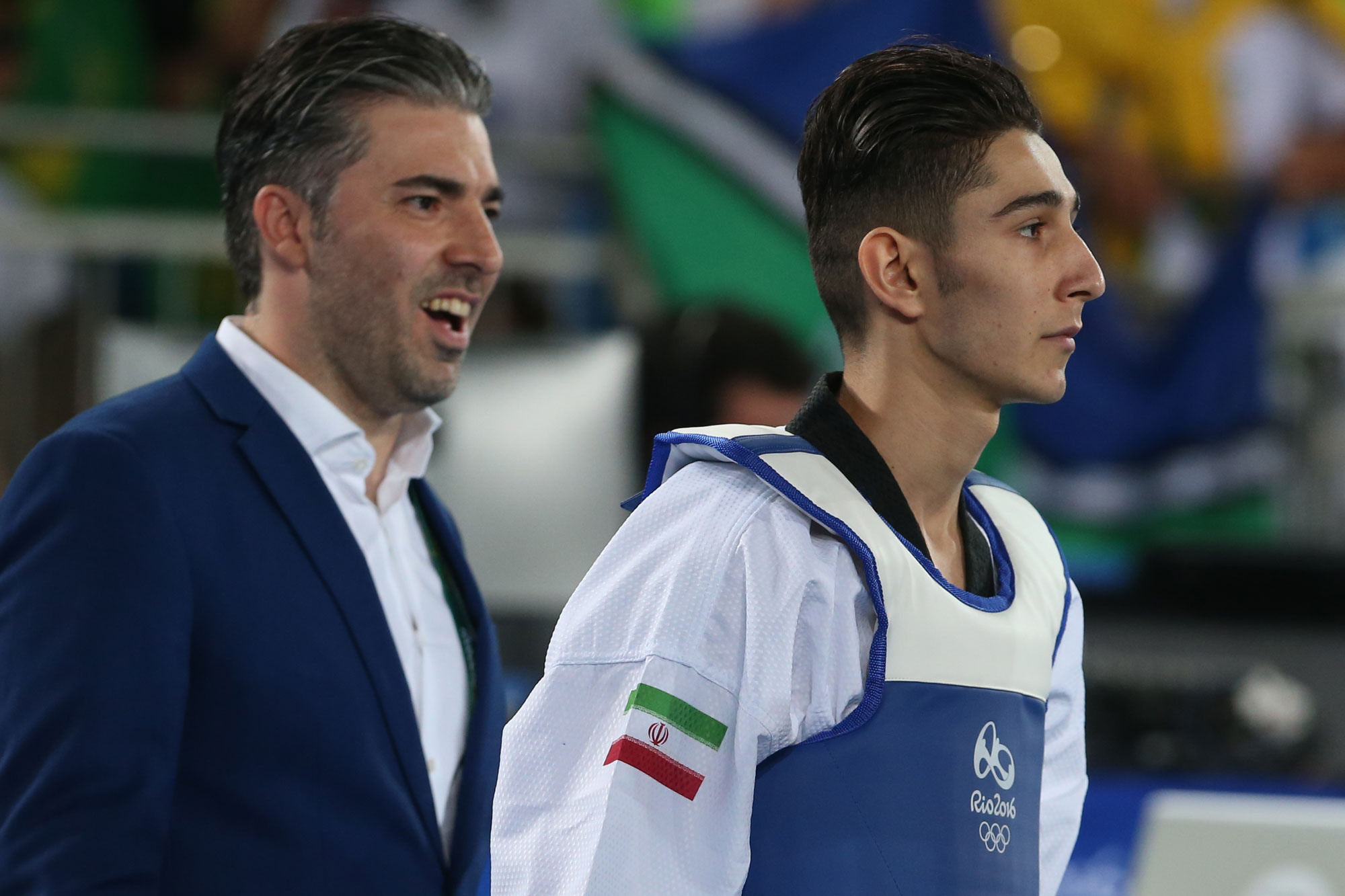 گزارش تصویری تابناک از حذف فرزان عاشورزاده از تکواندوی المپیک