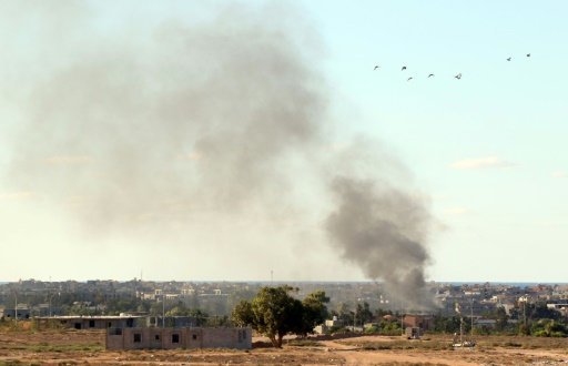 تسخیر کارگاه ساخت مواد منفجره داعش در لیبی