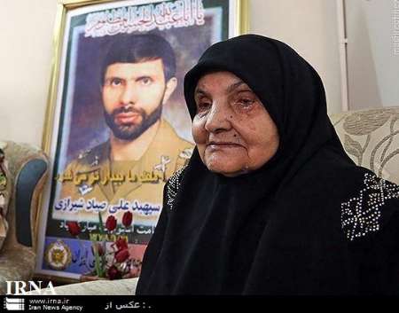 مادر شهید صیاد شیرازی درگذشت