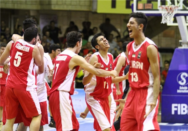 دیدار انتقامی جوانان بسکتبال ایران با کره در نیمه نهایی