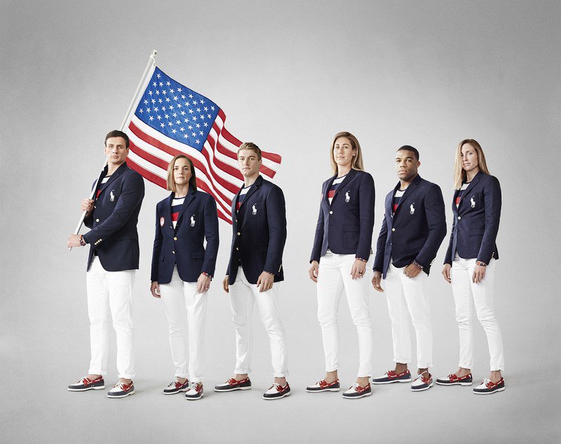 جنجال طراحی لباس به کاروان المپیک آمریکا کشید!+عکس