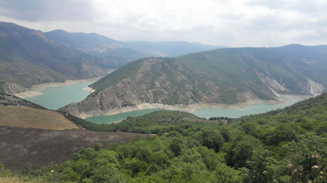 دریاچه سد سلیمان تنگه ساری