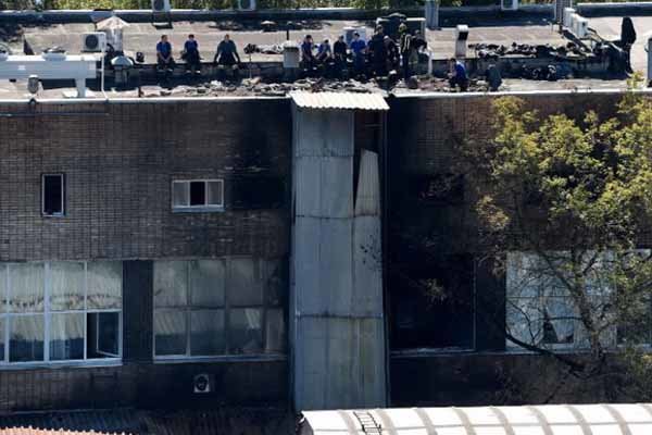قربانی شدن 17 مهاجران قرقیزی در آتش‌سوزی مسکو