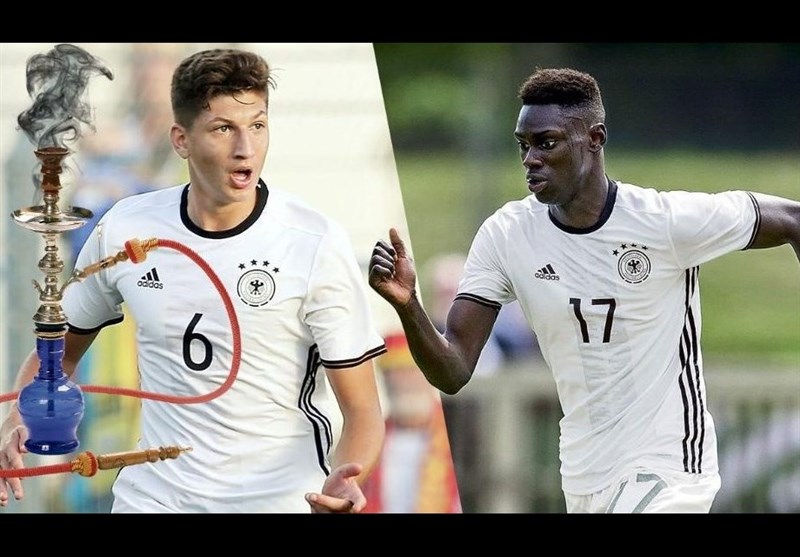 قلیان دو بازیکن جوان آلمان را اخراج کرد!