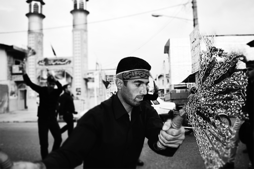 مراسم دسته روی محله اسلام آباد قائمشهر