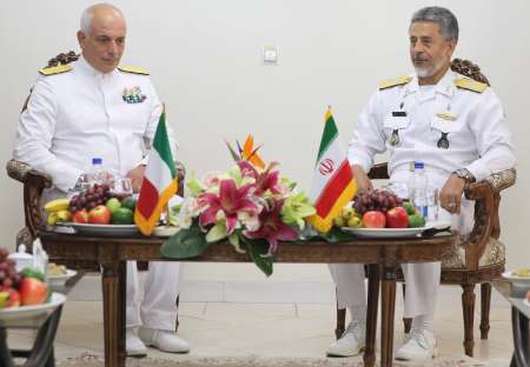 ایران در سواحل ایتالیا پایگاه نظامی به دست می آورد