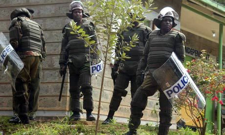 تیراندازی پلیس کنیا به روی معترضان