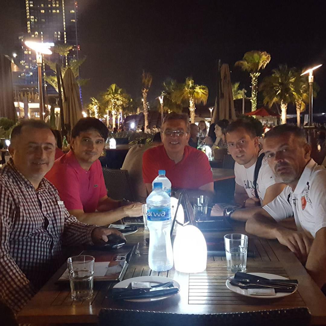دیدار برانکو با سرمربی العین‌امارات در دوبی