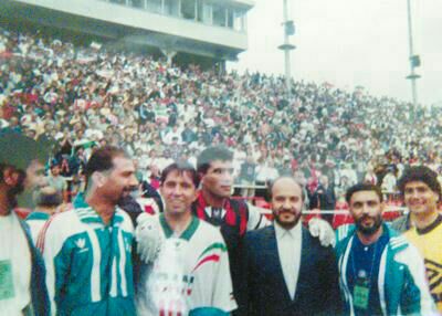 عکس‌کمتر دیده شده از سلطانی‌فر در کنار تیم ملی