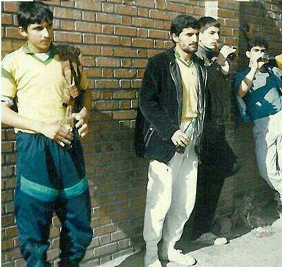 تصویر دیدنی از وحید هاشمیان در دوران مدرسه