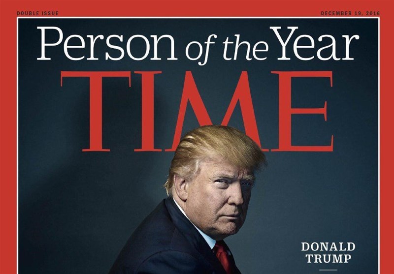 ترامپ شخصیت سال مجله تایم شد