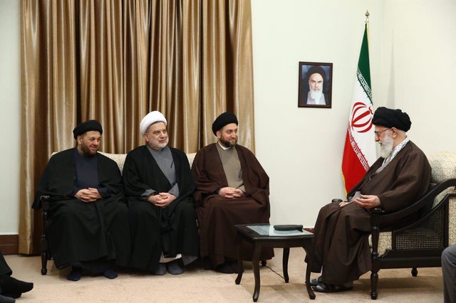 دیدار رئیس مجلس اعلای اسلامی عراق با رهبرانقلاب