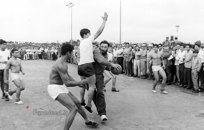 عکس های ورزشی معروف از فیدل کاسترو