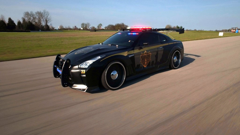 نیسان GT-R خودروی پلیس نیویورک