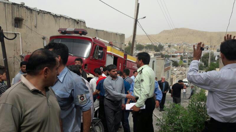 مصدومیت 6 نفر بر اثر انفجار یک منزل مسکونی