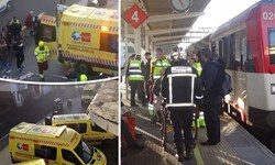 45 زخمی بر اثر سانحه در ایستگاه قطاری در اسپانیا