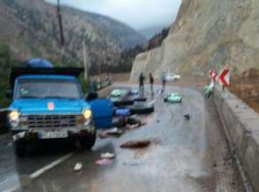 لغزندگی جاده هراز 2کشته و2مجروح برجای گذاشت