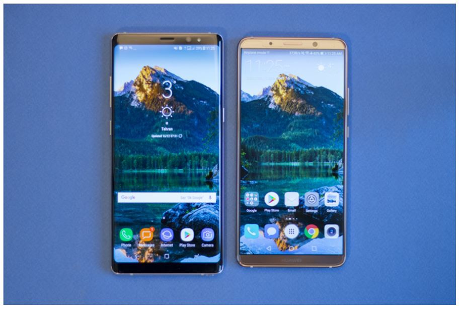 مقایسه Huawei Mate10 Pro و گلکسی نوت8 مقایسه Huawei Mate10 Pro و گلکسی نوت8