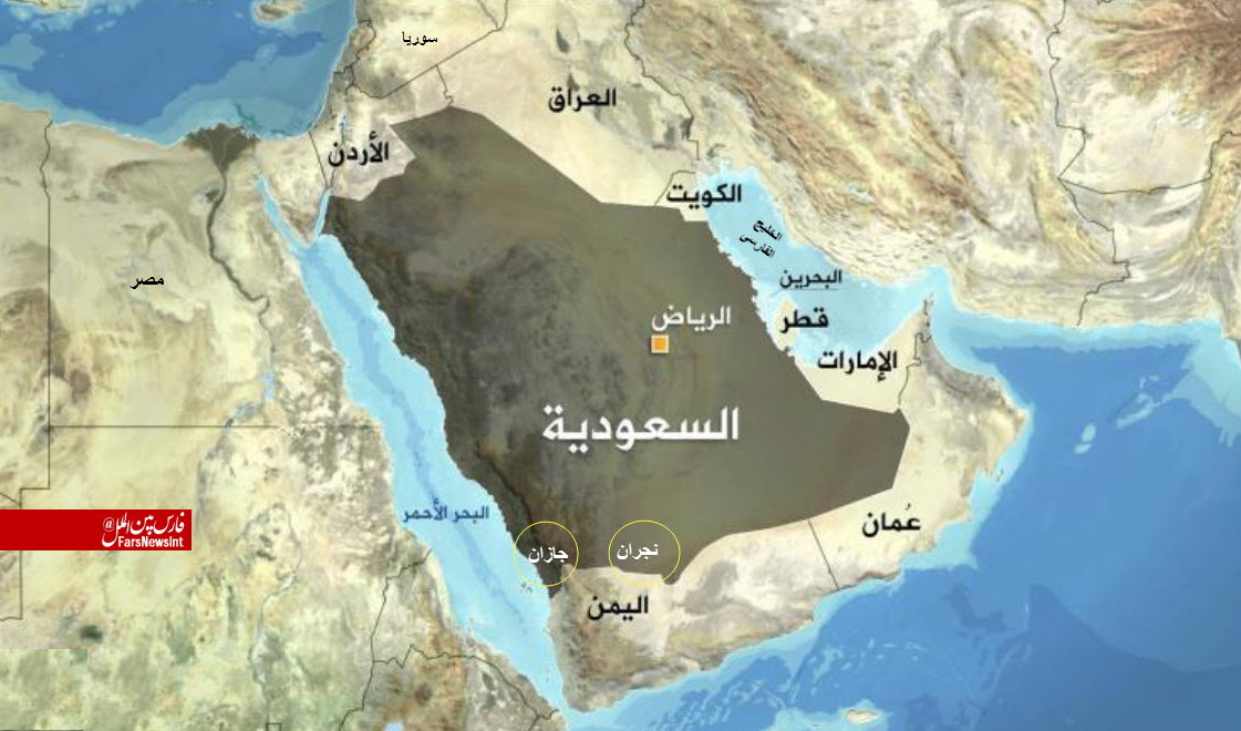 «پدافند هوایی» نجران عربستان هدف موشک قرار گرفت