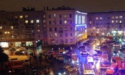 انفجار در سن پترزبورگ 9 زحمی برجا گذاشت