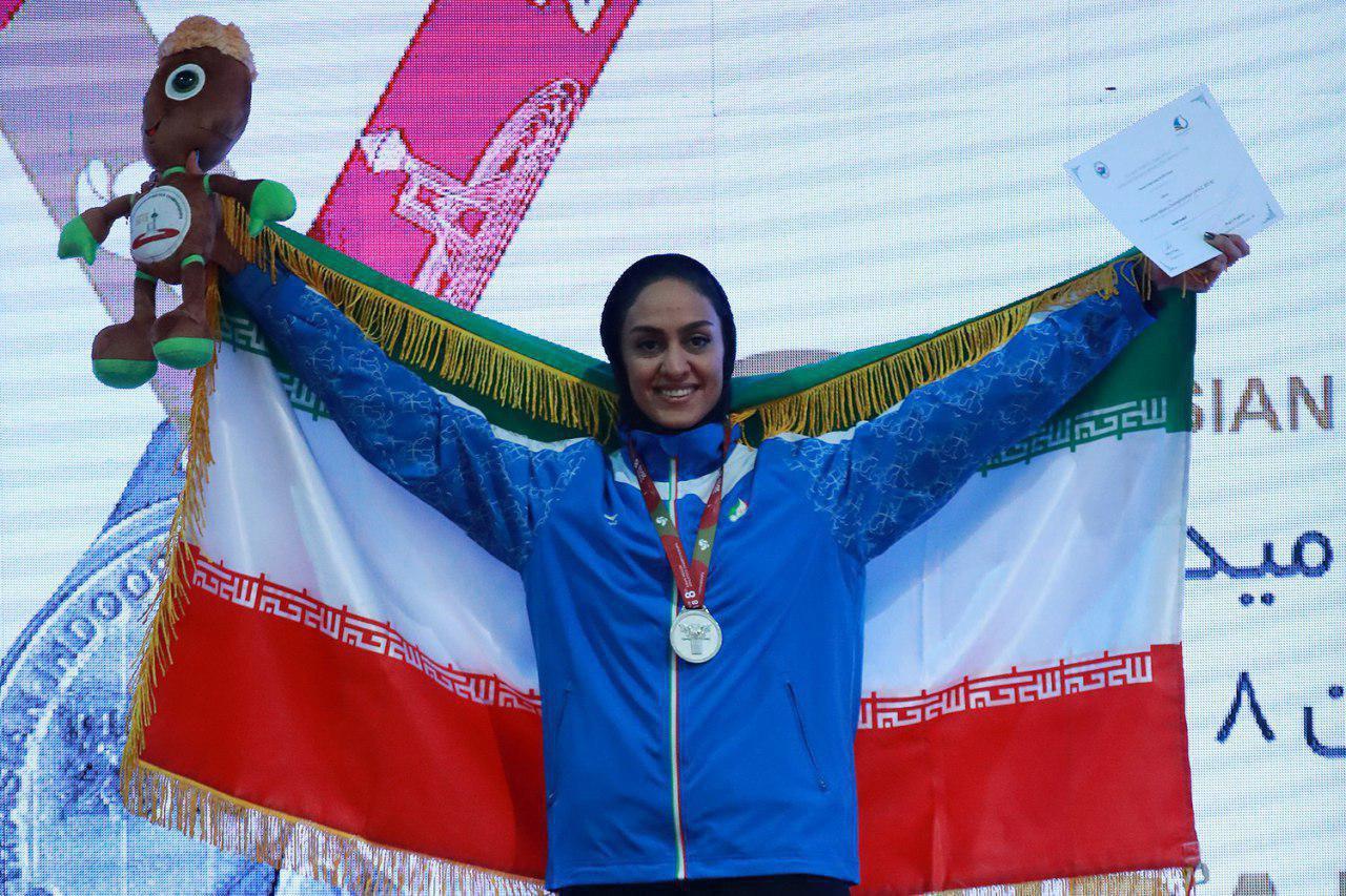 پایان شیرین ایران با طلای سپیده و نایب قهرمانی آسیا پایان شیرین ایران با طلای سپیده و نایب قهرمانی آسیا