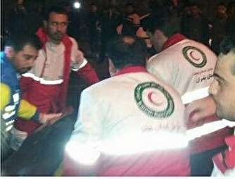 دو کشته و چندین مجروح، حاصل  واژگونی پل عابر پیاده در شهرستان پاکدشت