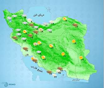 آخرین وضعیت آب و هوا و ترافیک جاده‌ای؛ جمعه بیست و پنجم اسفندماه