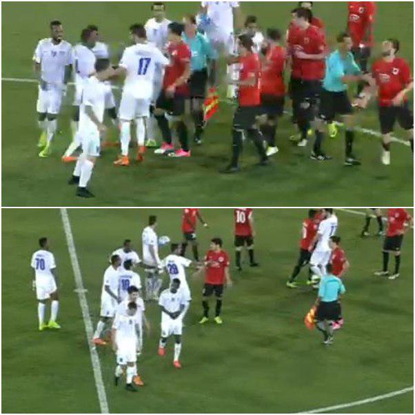 درگیری ستارگان الهلال و الریان در دوحه