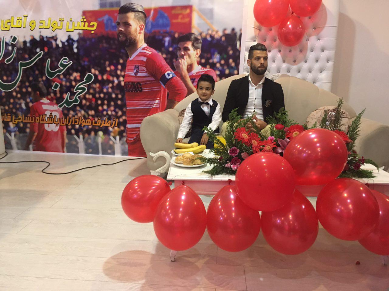 موردعجیب/جشن تولدعضوشورای شهربرای آقای گل لیگ!