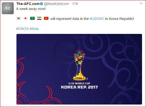 آرزوی موفقیت afc برای ایران در جام جهانی آرزوی موفقیت afc برای ایران در جام جهانی