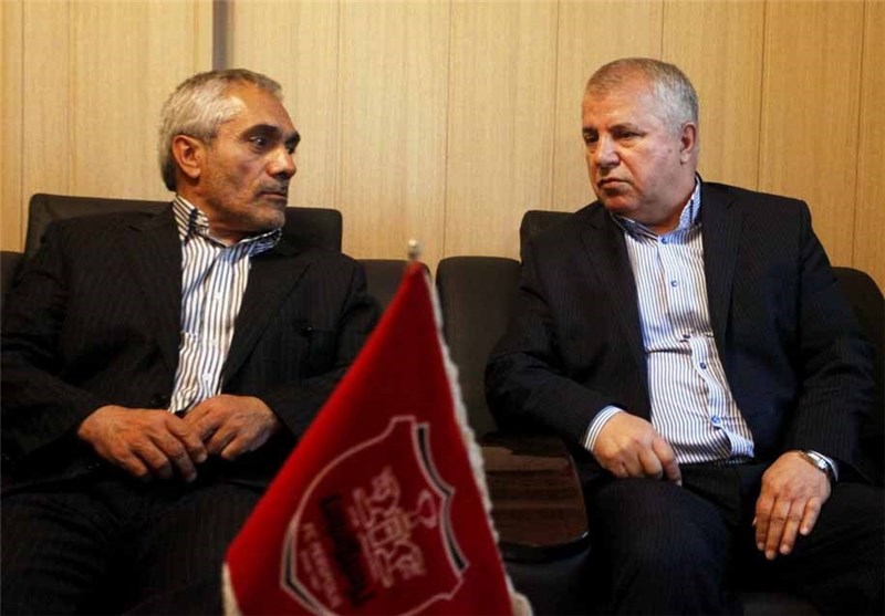 حضور پروین در باشگاه پرسپولیس