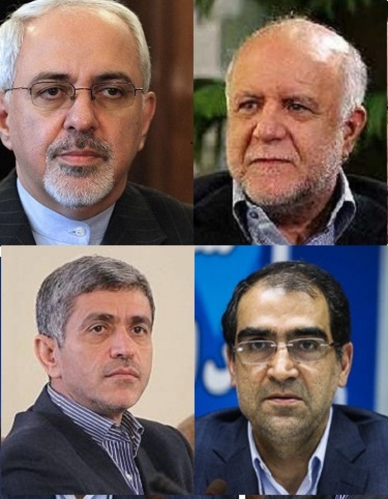 ظریف، زنگنه، هاشمی و طیب‌نیا چهار وزیر موفق دولت یازدهم