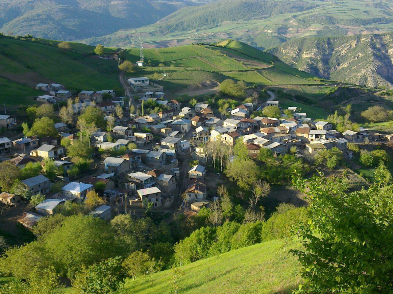 طبیعت زیبای روستای لیرو شهرستان گالیکش