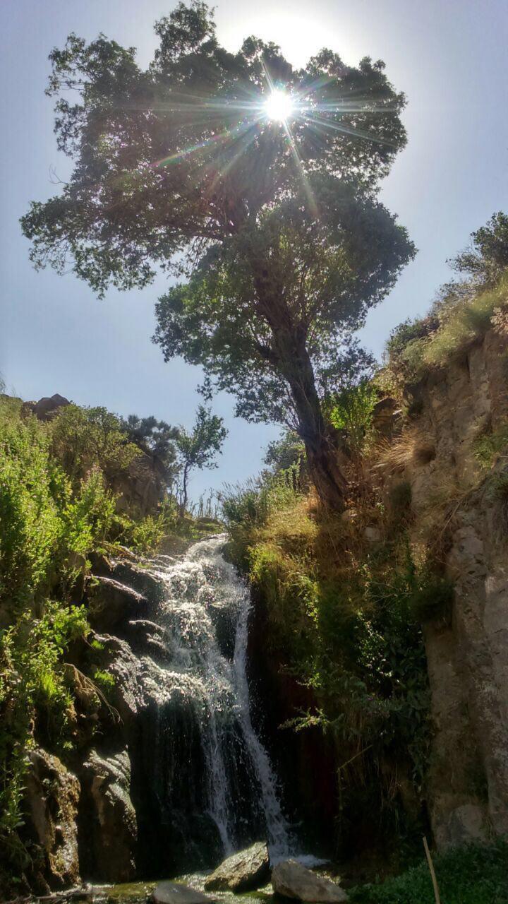 آبشار اولو روستاي كسانق توابع شهرستان اهر