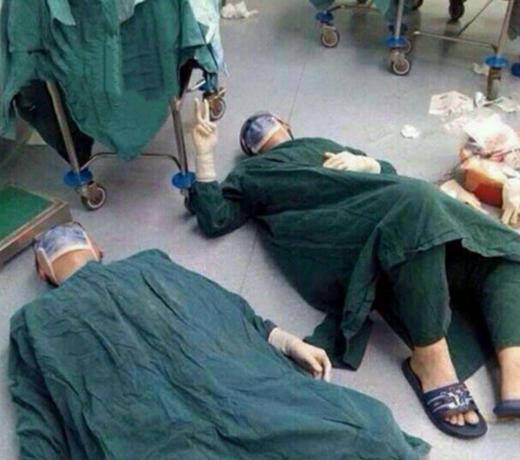 خستگی پس از جراحی موفق 32 ساعته