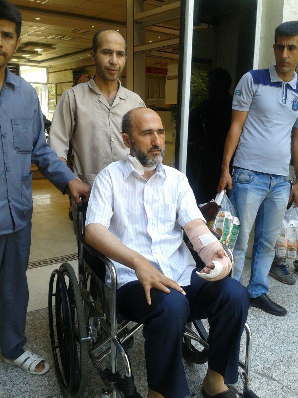 ترخیص روحانی مجروح حادثه مترو شهرری