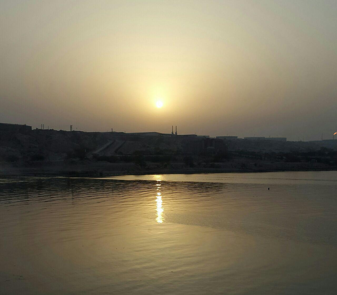 غروب جزیره خارک غروب جزیره خارک